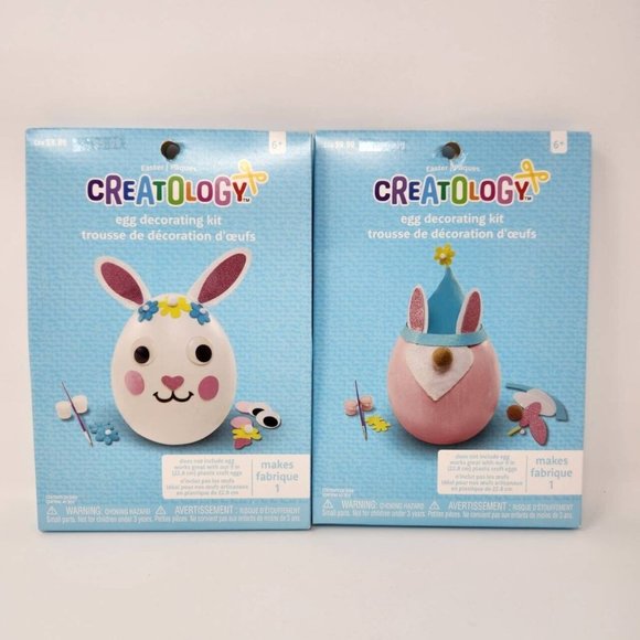 2 Packs Creatology Egg Decorating Kit (Easter Bunny, Bunny Gnome) - Picture 1 of 9